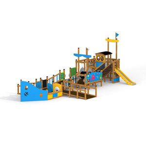 estación de juego para parque infantil