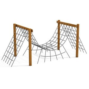 red de escalada para parque infantil