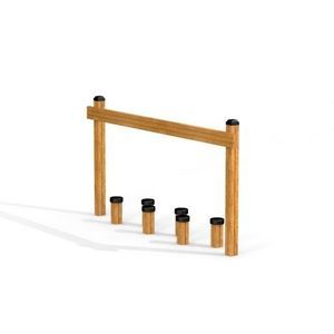 recorrido de obstáculos para parque infantil