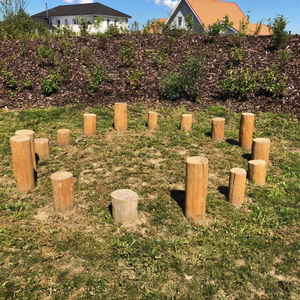 recorrido de obstáculos para parque infantil