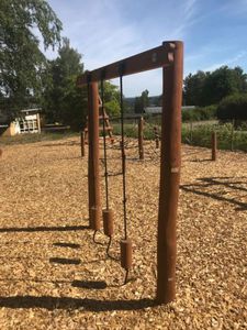 recorrido de obstáculos para parque infantil