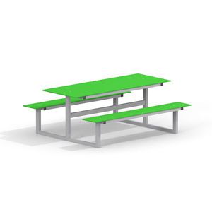 conjunto de mesa y banco de HPL