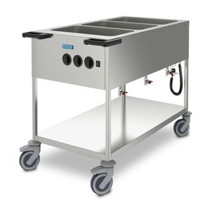 carrito de vajilla