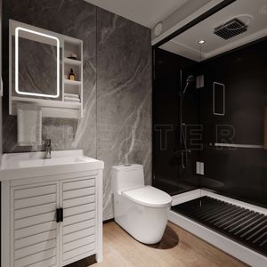 baño contemporáneo