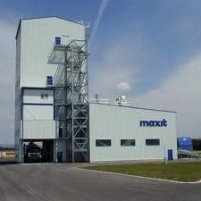 planta de hormigón fija