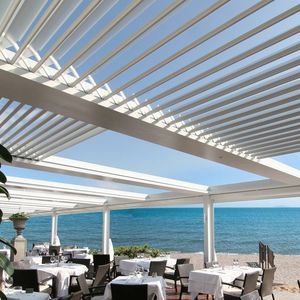 pérgola adosada