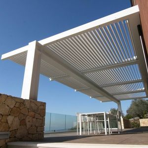 pérgola adosada