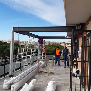 pérgola autoportante