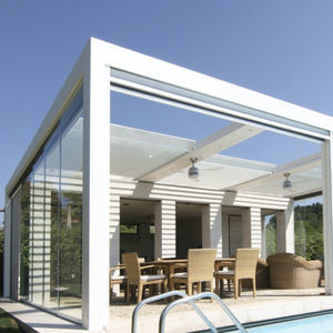 pérgola adosada