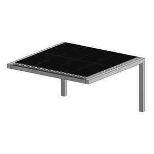 cubierta para aparcamiento de aluminio