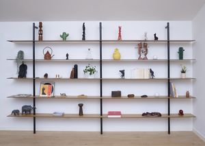 biblioteca de pared