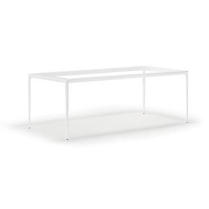 base de mesa de aluminio