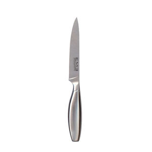 cuchillo para trinchar con mango de acero inoxidable