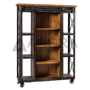 biblioteca con ruedas