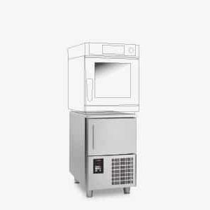 abatidor de temperatura con rejillas