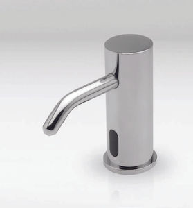 dispensador de jabón para baño público
