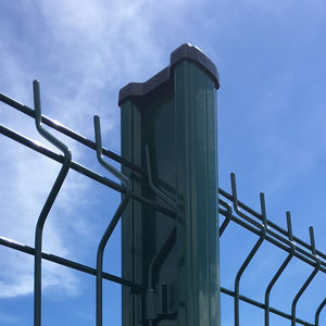 poste para valla de aluminio
