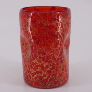 vaso de vidrio soplado