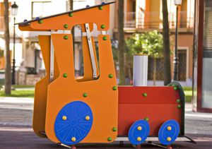 vehículo para parque infantil