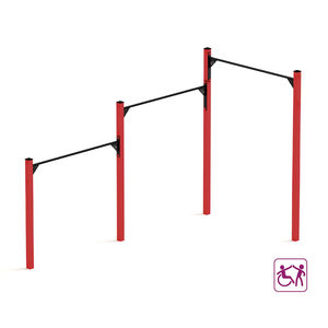 barra de tracción triple