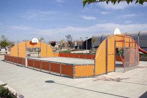 polideportivo para colectividades