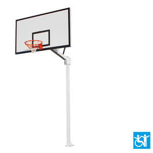 canasta de baloncesto fija