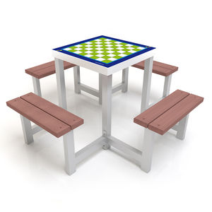 mesa de ajedrez de exterior