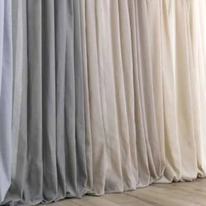 visillo de color liso