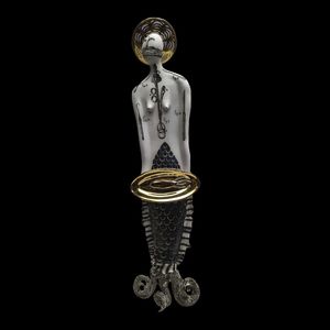 escultura de oro