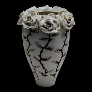 florero contemporáneo