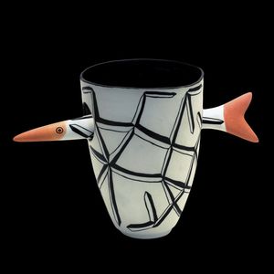 florero contemporáneo
