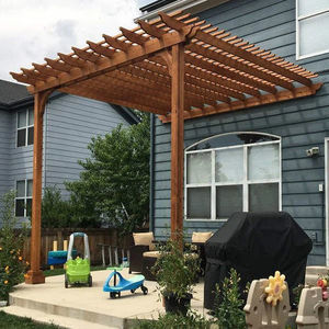 pérgola adosada
