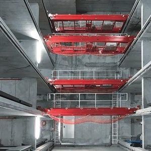 sistema de aparcamiento con plataforma
