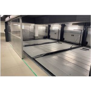 sistema de aparcamiento con plataforma