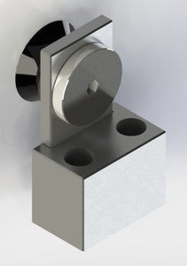 pinza para vidrio acero inoxidable
