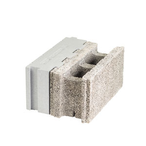 bloque de encofrado de madera cemento