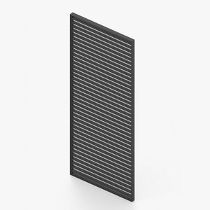 panel de ocultación de láminas