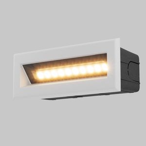 luminaria empotrable de pared