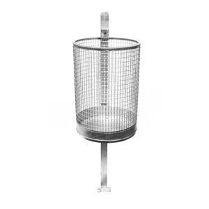 cubo de basura público
