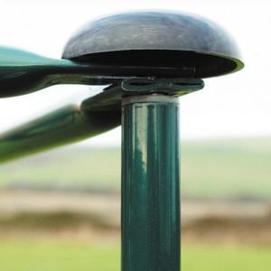 poste para valla de acero galvanizado
