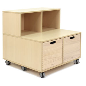 mueble organizador con ruedas