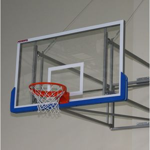 tablero de baloncesto de metal