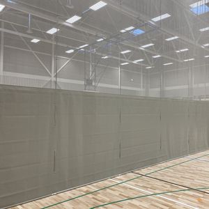 cortina separadora para gimnasio