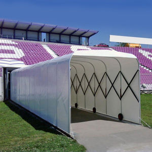 túnel telescópico para campo deportivo