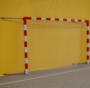 portería de balonmano de acero
