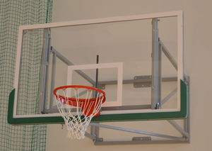 tablero de baloncesto de fibra acrílica