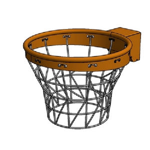 canasta de baloncesto de exterior