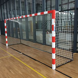 portería de fútbol de acero