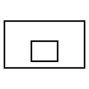 tablero de baloncesto de fibra de vidrio