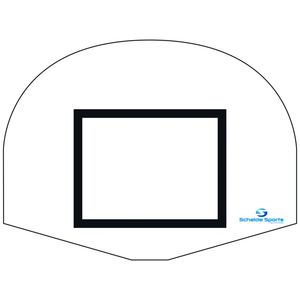 tablero de baloncesto de fibra de vidrio